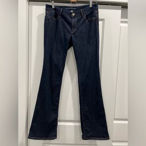Banana Republic Dark Wash Flare Leg Jeans Size 30